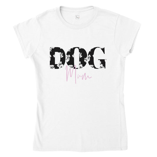 Dog Mum Womens Crewneck T-shirt